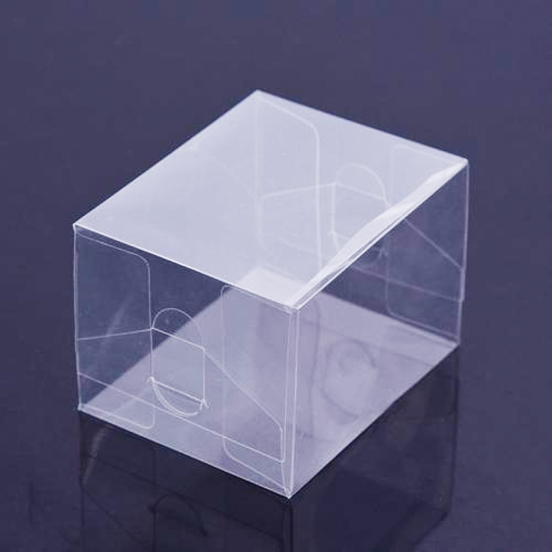 Cutie din plastic transparent PETG